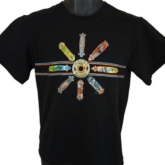 Gecko Hawaii T Shirt Mens Size Small Vintage 90s Y2K Skater Skateboard Longboard - Picture 1 of 5